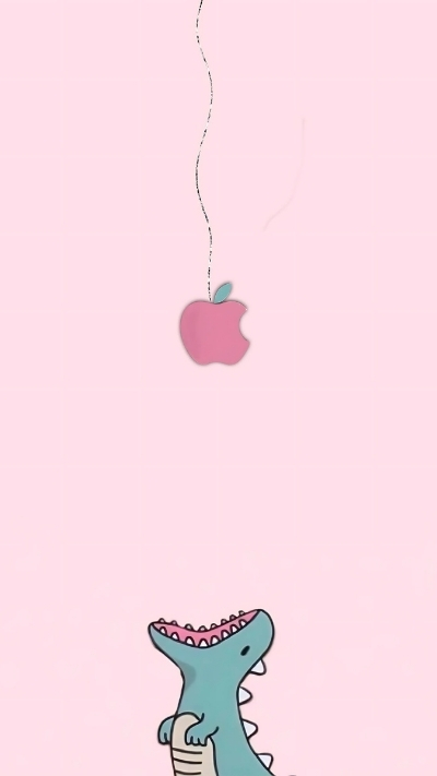 Hình trang trí táo iPhone 4K lung linh ánh sáng