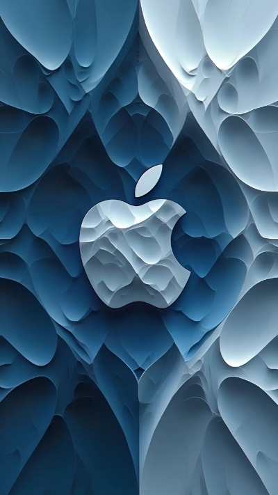 Hình trang trí táo iPhone 4K nghệ thuật lung linh