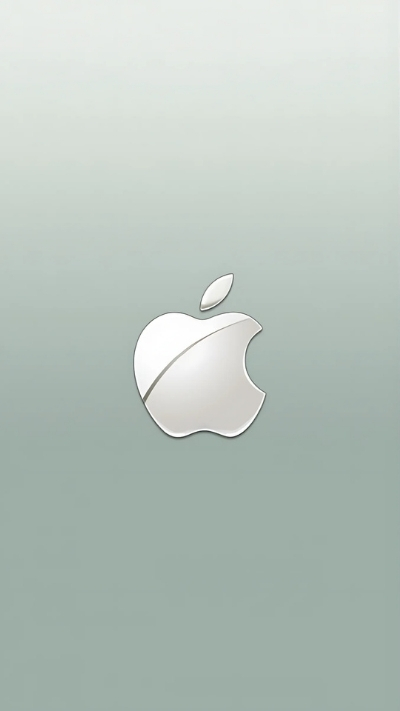 Hình trang trí táo iPhone 4K tối giản ngọt ngào
