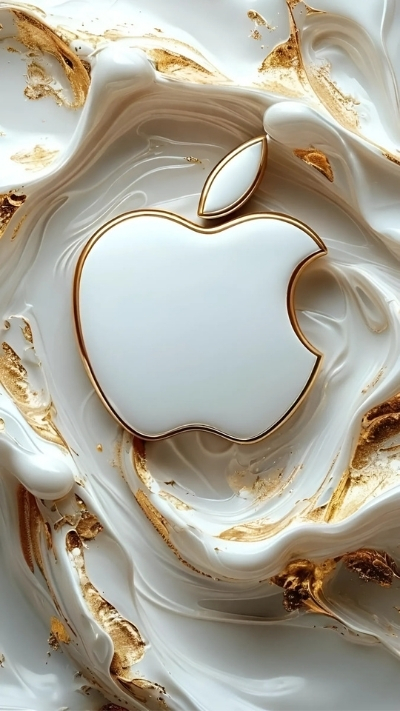 Wallpaper táo iPhone 4K lung linh