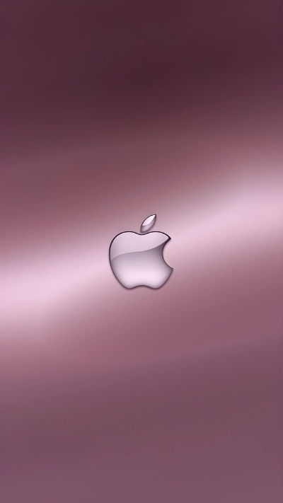 Wallpaper táo iPhone 4K tối giản rực sáng nghệ thuật