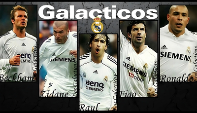 Bộ ảnh Real Madrid Galacticos siêu nét