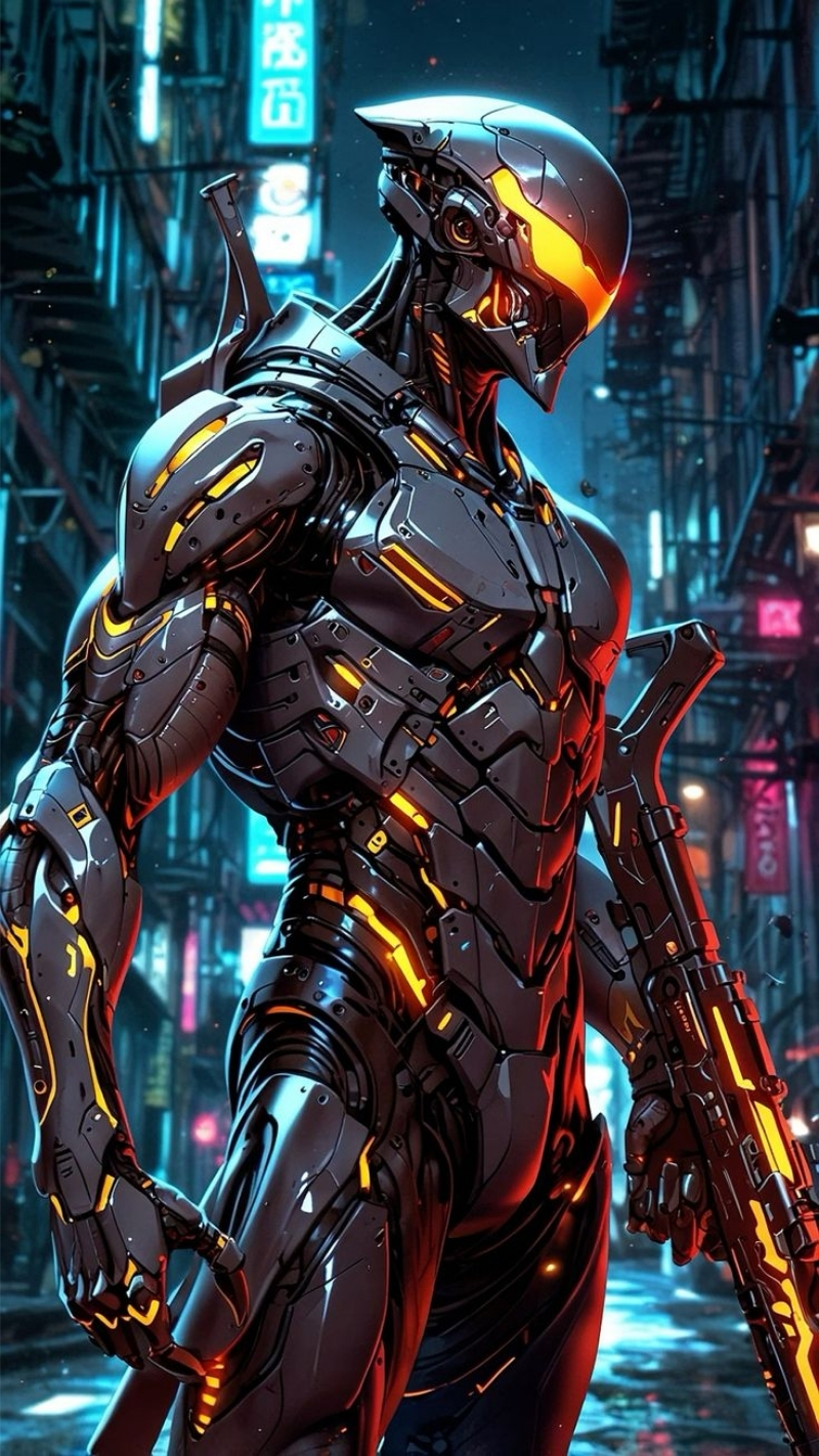 ảnh nền robot 4k siêu cool ngầu