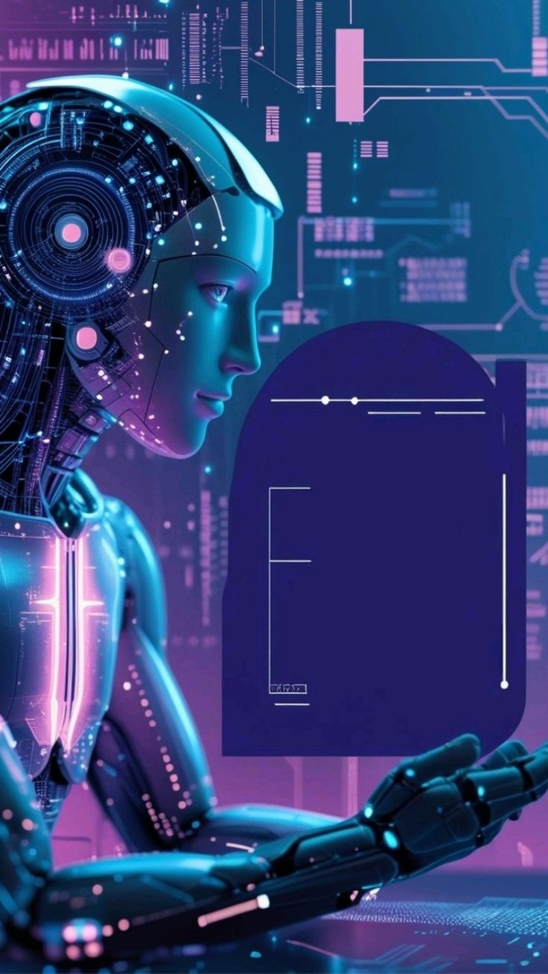 hình robot ai trí tuệ nhân tạo