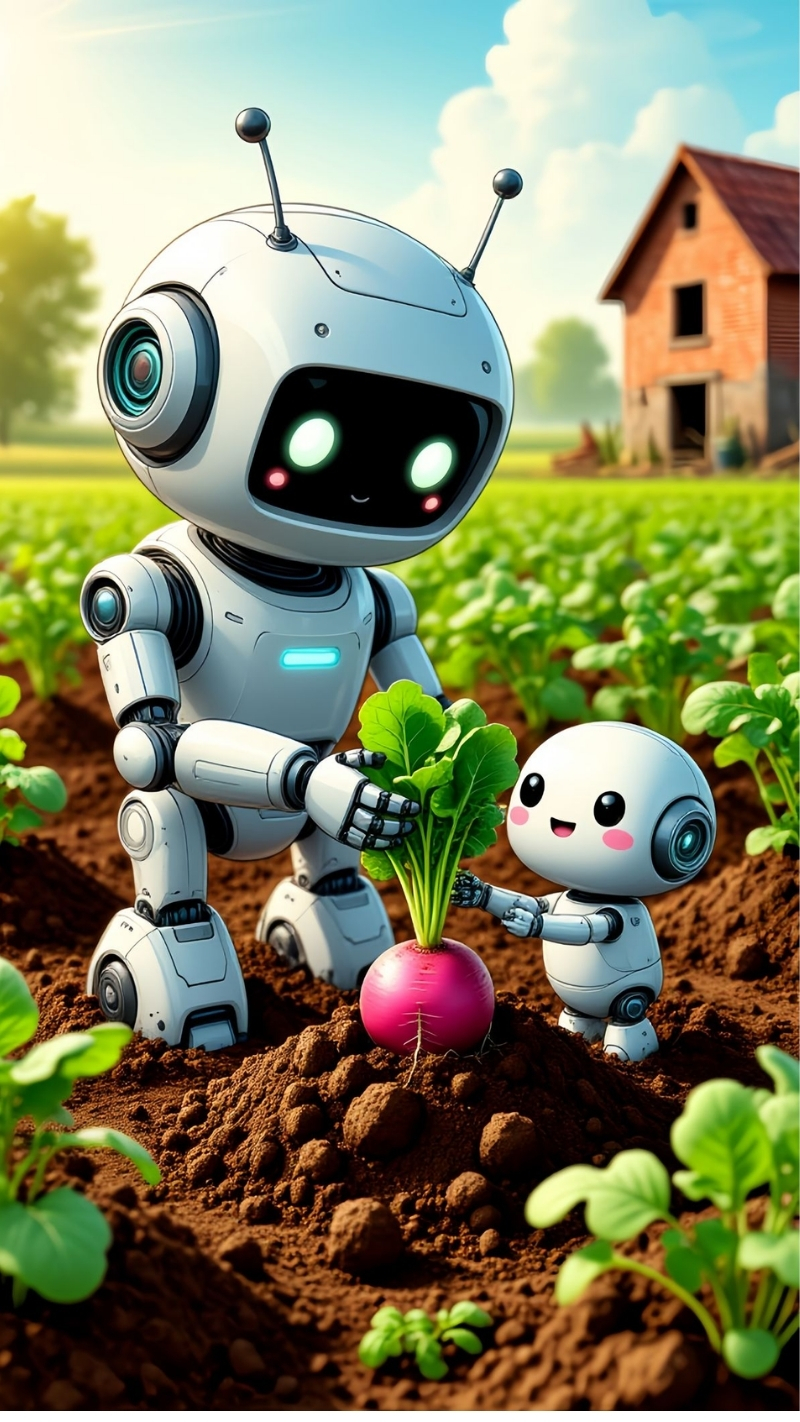 hình robot cute dễ thương
