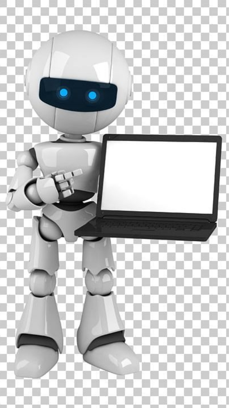 tải ngay hình robot định dạng png laptop