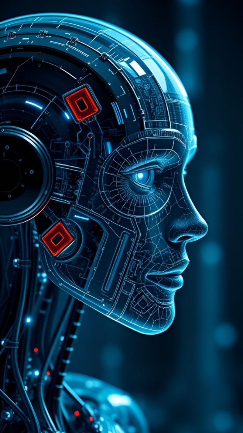 tải nhanh ảnh nền robot ai vạn vật