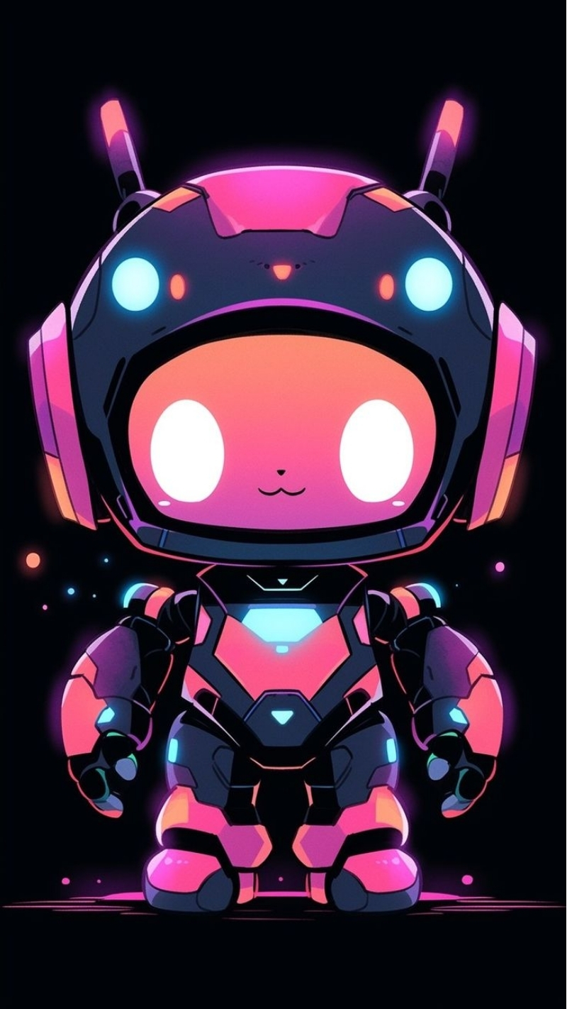 tải nhanh ảnh robot hoạt họa cute