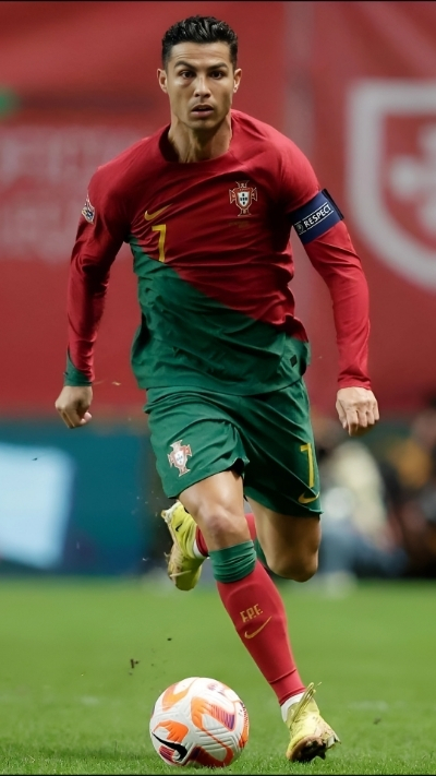 hình nền ronaldo ngầu trên sân cỏ