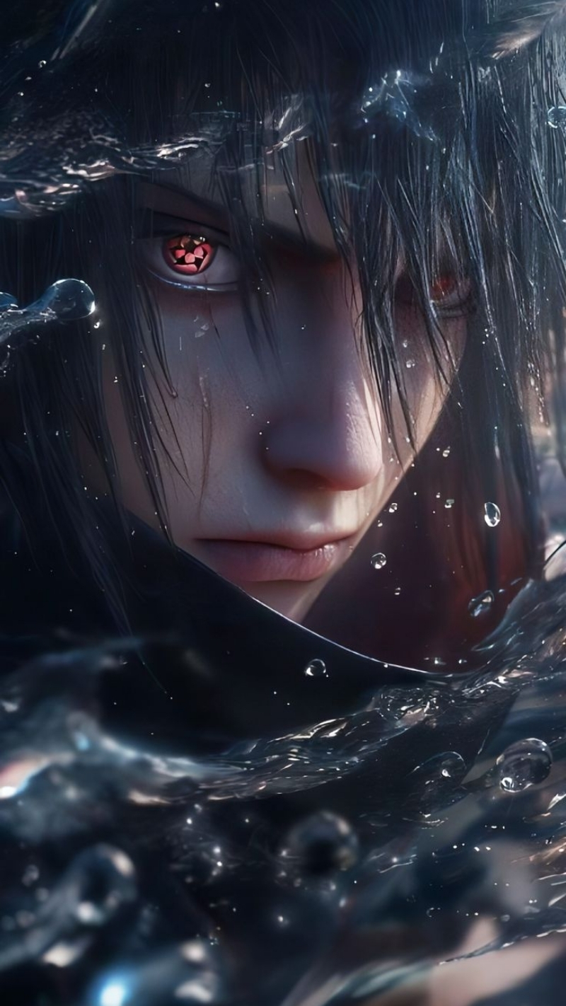 ảnh nền sasuke 3d chân thực