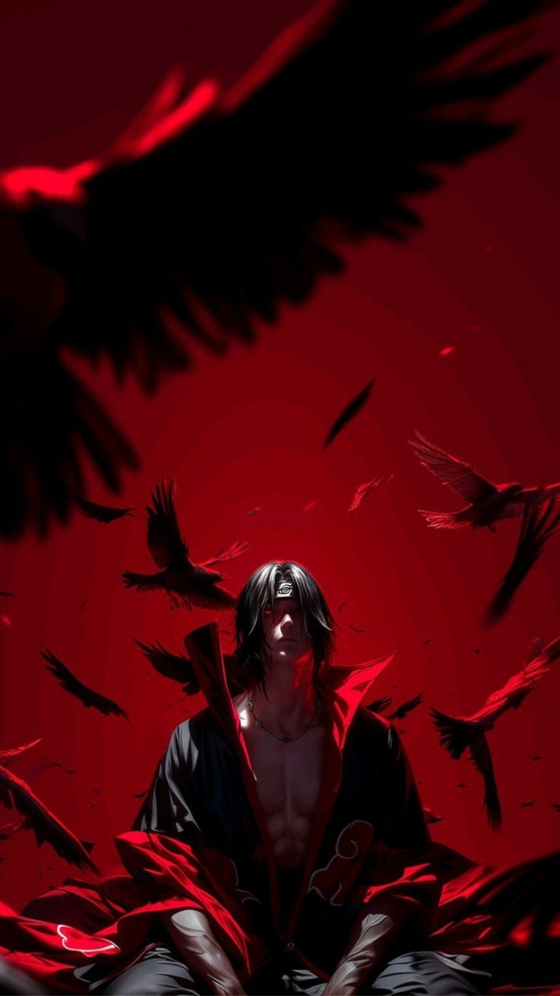 ảnh nền sasuke 3d sống động