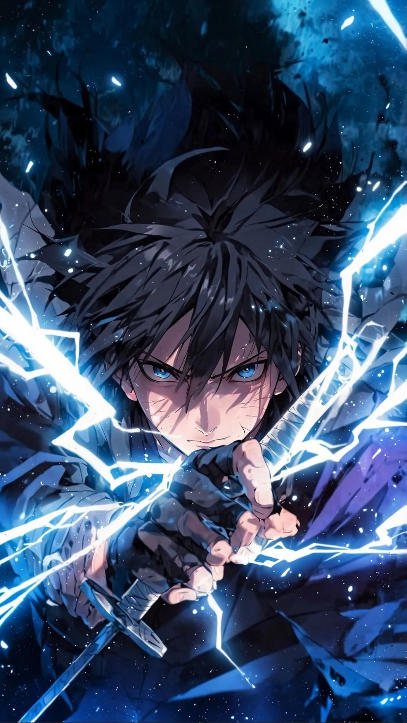 ảnh nền sasuke fanart độc đáo