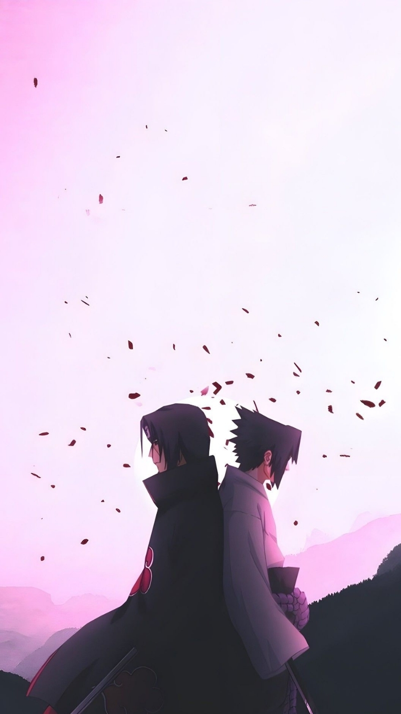 ảnh nền sasuke và itachi cảm động