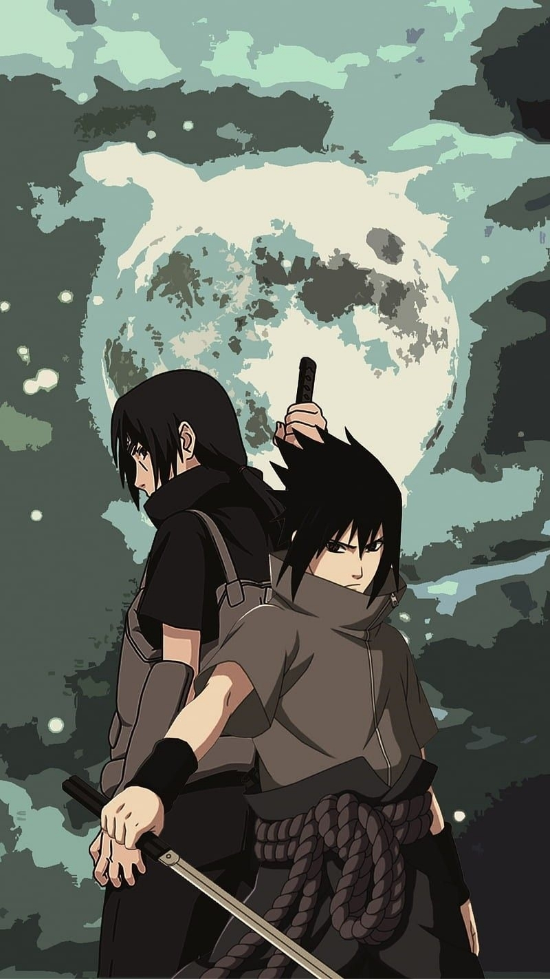 ảnh nền sasuke và itachi đầy cảm xúc