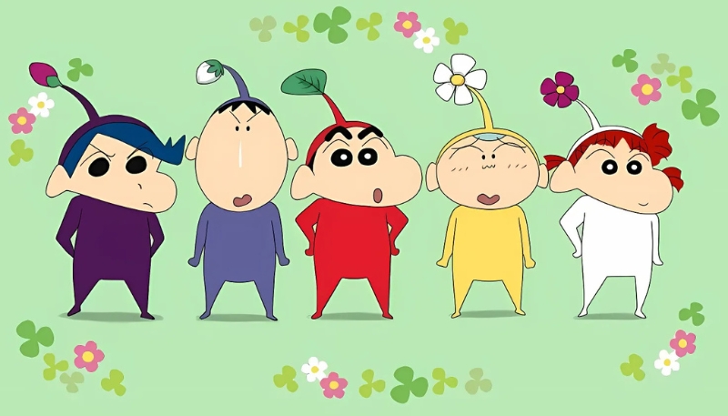 Ảnh Shin Cậu Bé Bút Chì làm hình nền