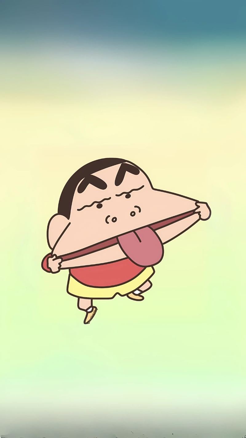 Hình nền cu Shin bựa