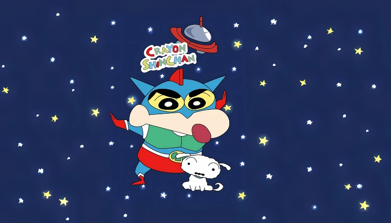 Hình nền cu Shin Cậu Bé Bút Chì