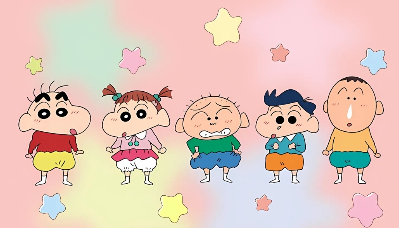 Hình nền điện thoại 4K Shin Cậu Bé Bút Chì