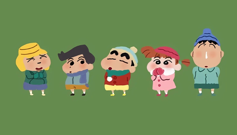 Hình nền điện thoại 4K Shin Cậu Bé Bút Chì