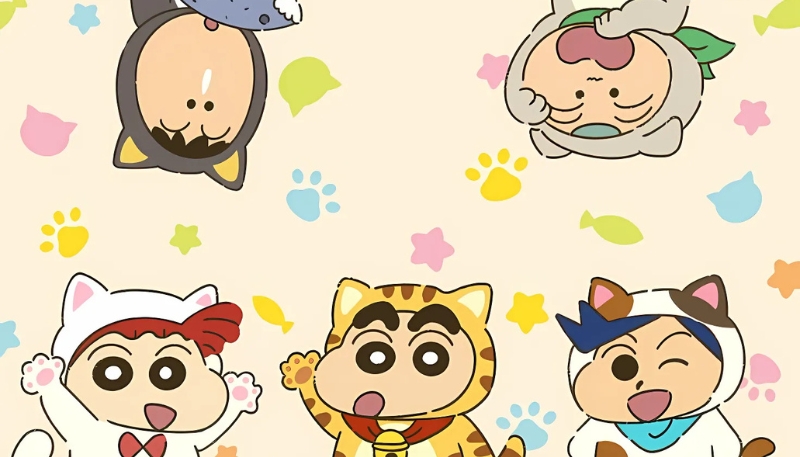 Hình nền hoạt hình Shin cosplay