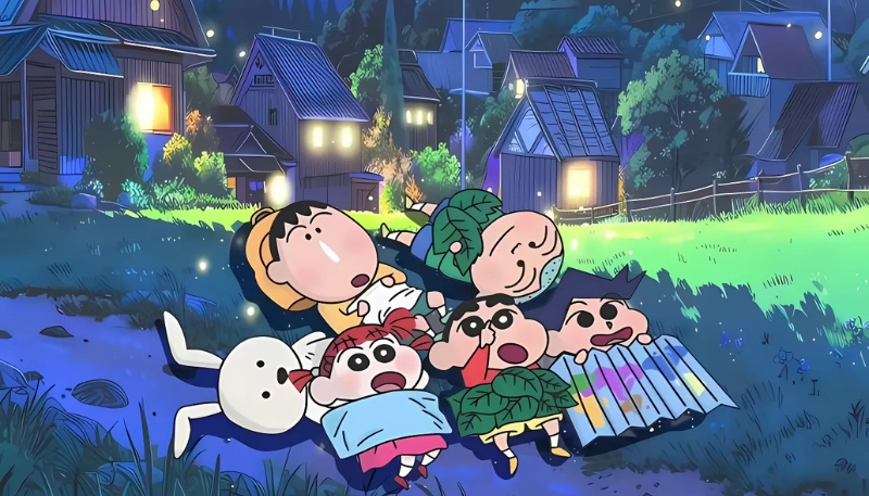 Hình nền máy tính Shin Cậu Bé Bút Chì 4K