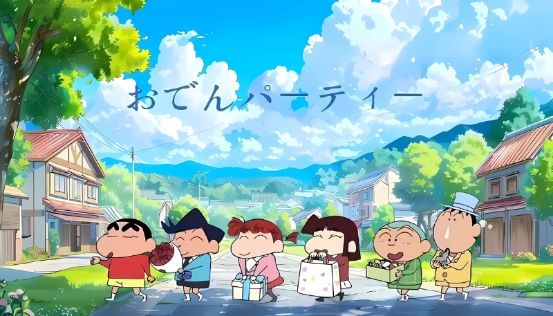 Hình nền máy tính Shin Cậu Bé Bút Chì 4K