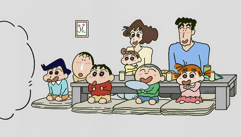 Hình nền máy tính Shin Cậu Bé Bút Chì cute