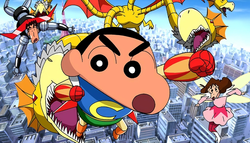 Hình nền máy tính Shin Cậu Bé Bút Chì cute