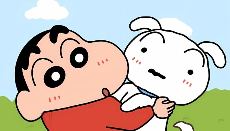 Hình nền máy tính Shin Cậu Bé Bút Chì cute