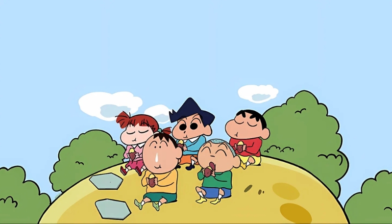 Hình nền máy tính Shin Cậu Bé Bút Chì cute