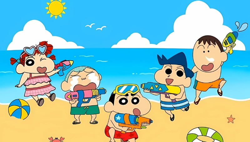 Hình nền máy tính Shin Cậu Bé Bút Chì