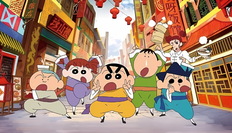 Hình nền máy tính Shin Cậu Bé Bút Chì