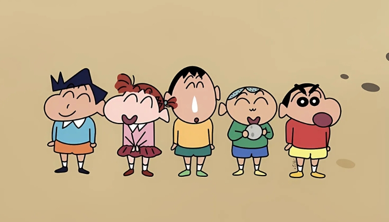 Hình nền Shin Cậu Bé Bút Chì 4K