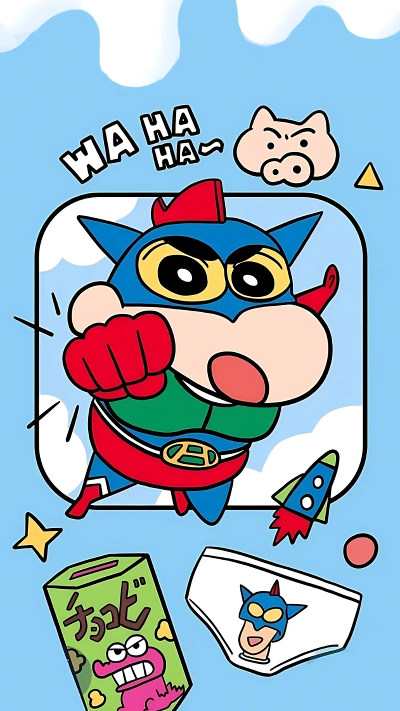 Hình nền Shin Cậu Bé Bút Chì đáng yêu