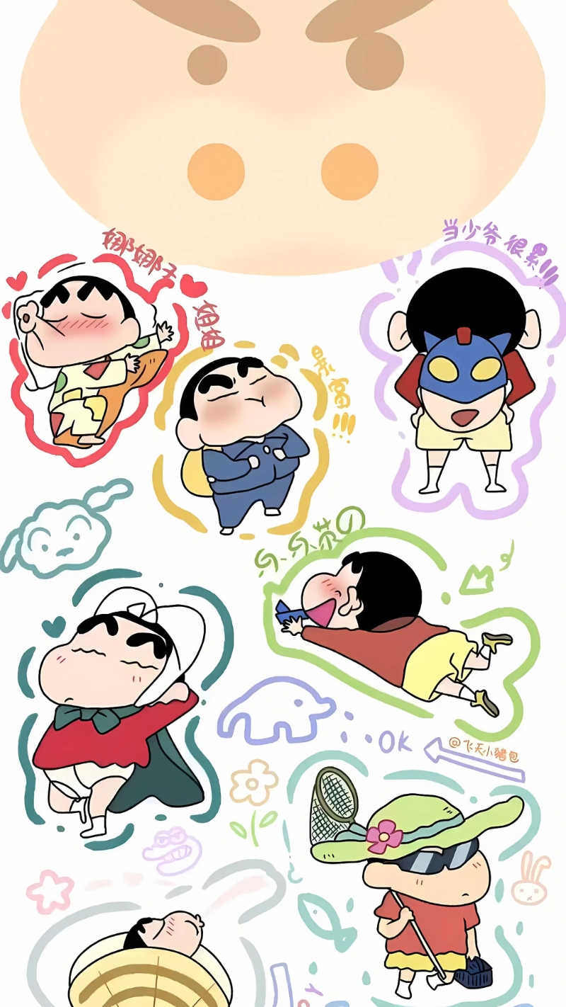 Hình nền Shin dễ thương