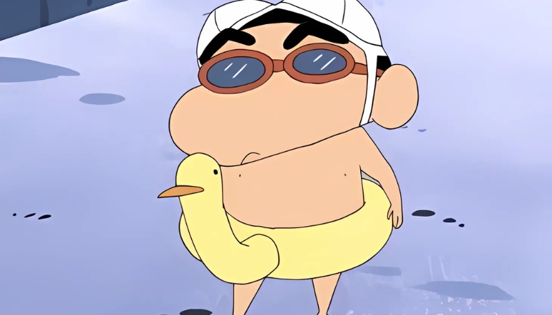 Hình nền Sin Cậu Bé Bút Chì 4K