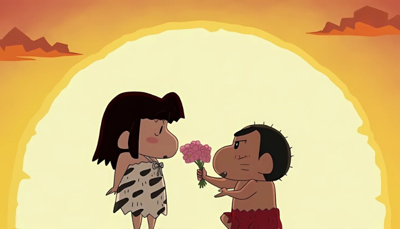 Hình nền Shin Cậu Bé Bút Chì và bạn gái