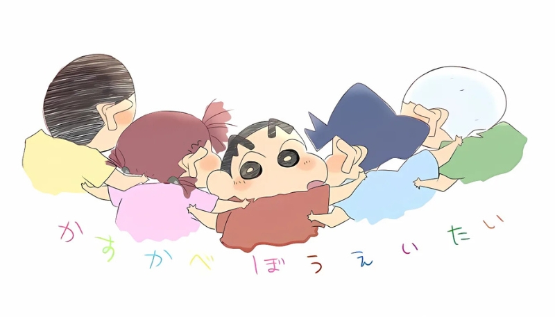 Hình nền Zalo Shin Cậu Bé Bút Chì