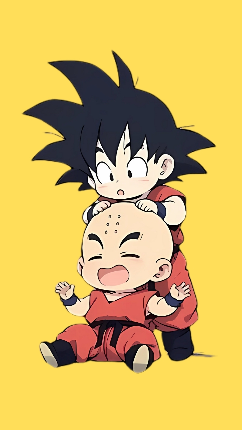 Ảnh nền Songoku anime chibi đẹp nhất
