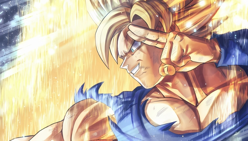 Ảnh nền Songoku biến hình siêu đẹp