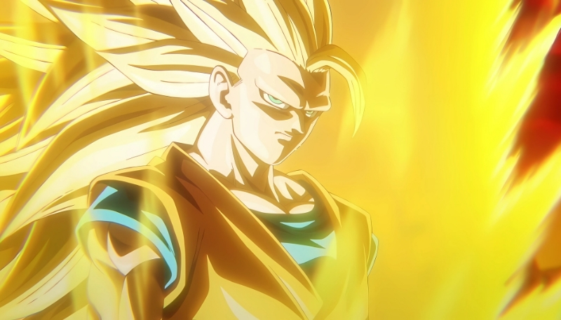 Ảnh nền Songoku biến hình Super Saiyan