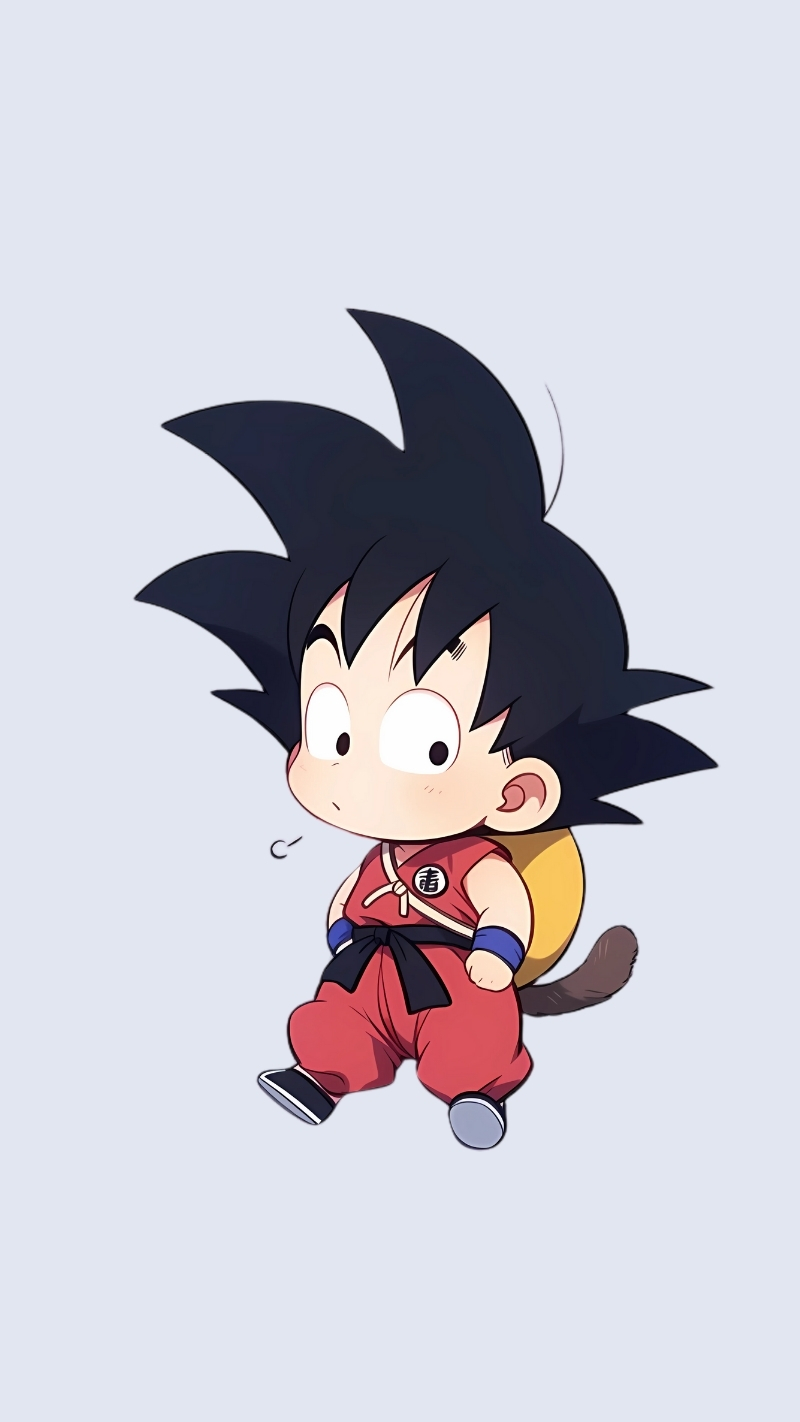 Ảnh nền Songoku chibi anime đẹp