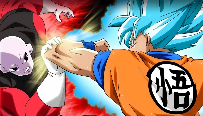 Ảnh nền Songoku chiến đấu anime siêu ngầu