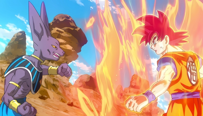 Ảnh nền Songoku chiến đấu đẹp nhất