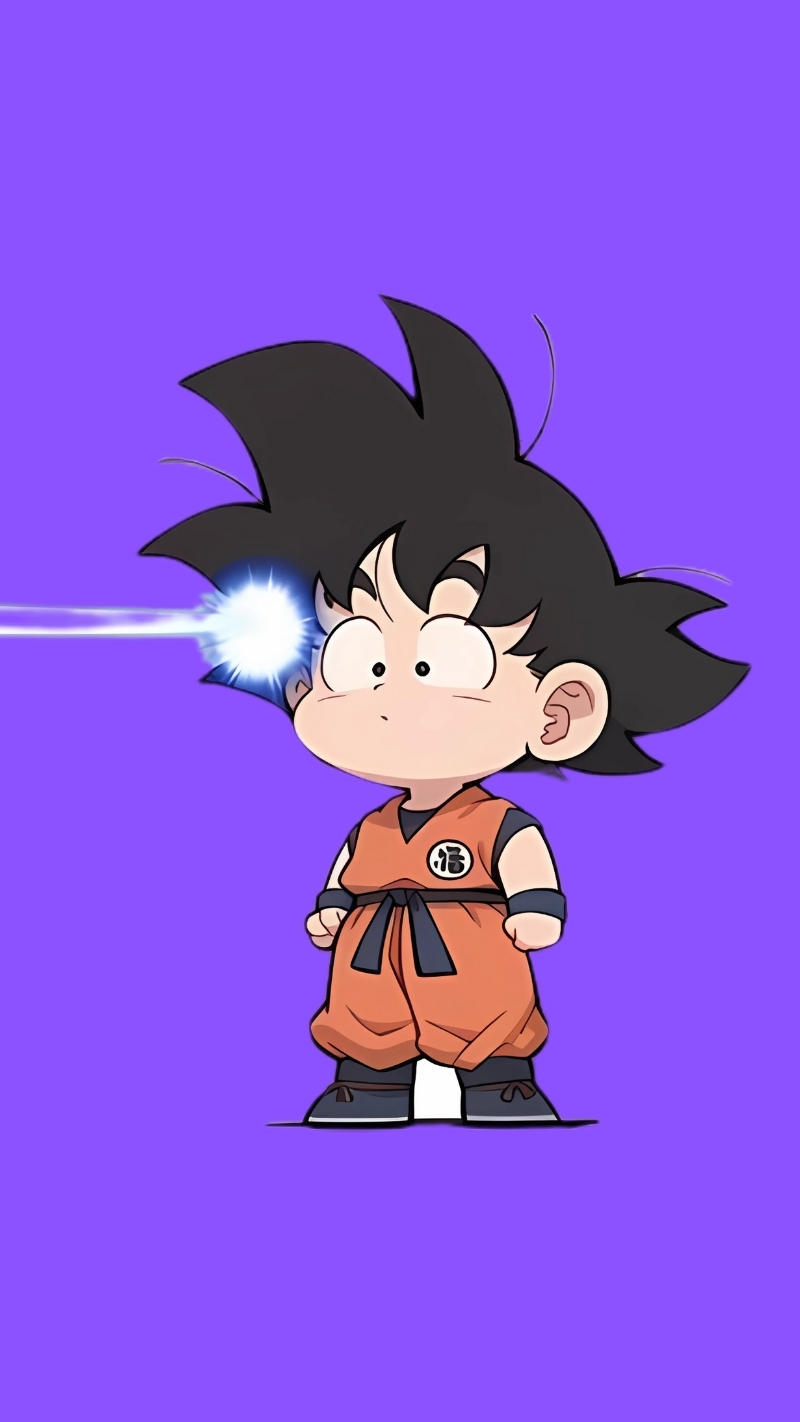 Bộ sưu tập hình nền Songoku chibi anime mới nhất