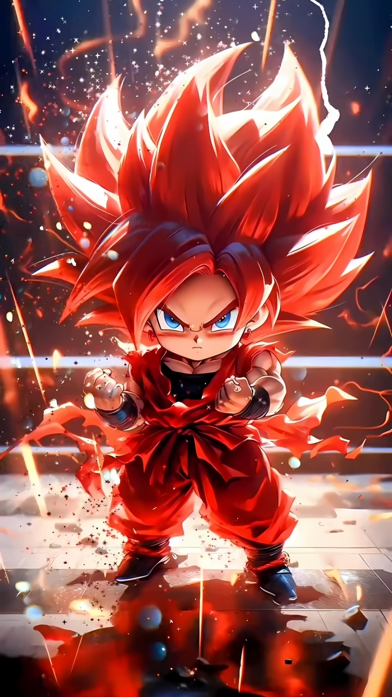 Bộ sưu tập hình nền Songoku cute nhí 4K