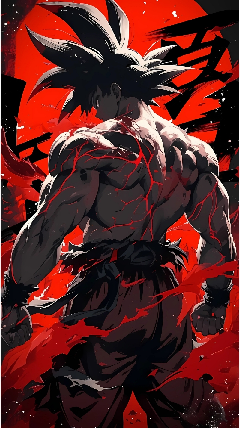 Hình nền đôi cho iPhone 5S Songoku