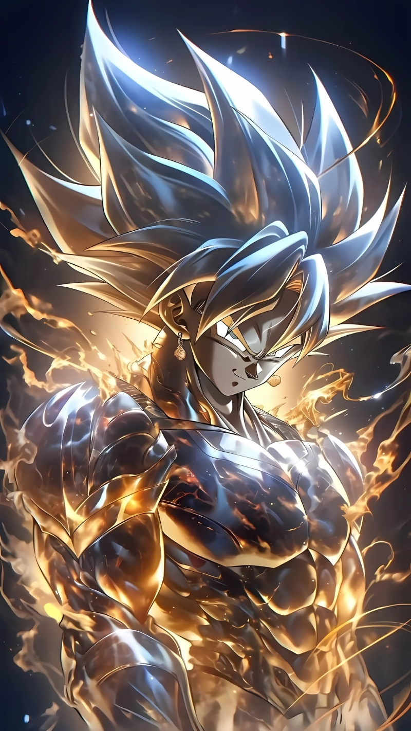 Hình nền đôi Songoku cho iPhone