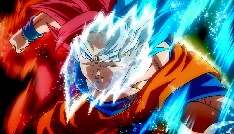 Hình nền Songoku biến hình siêu ngầu