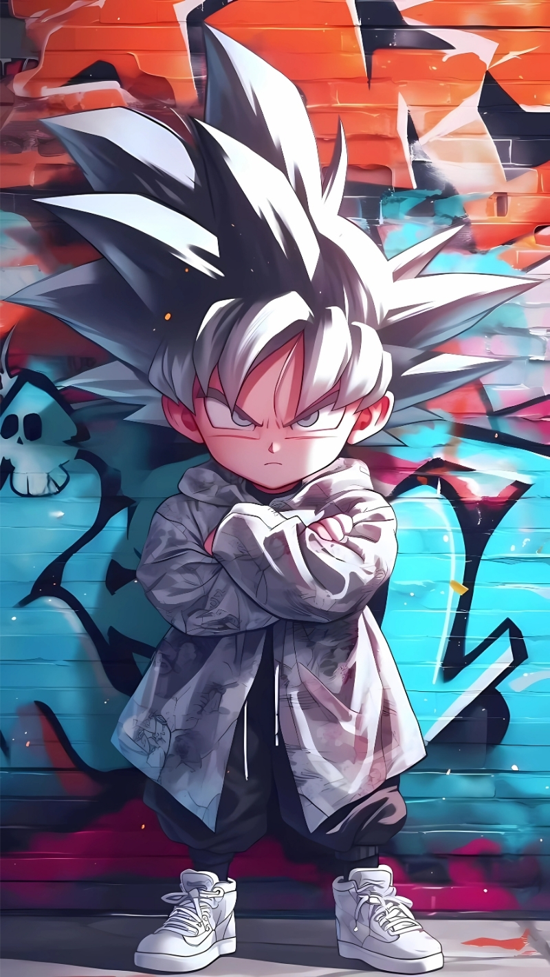 Hình nền Songoku cute nhí chất lượng cao